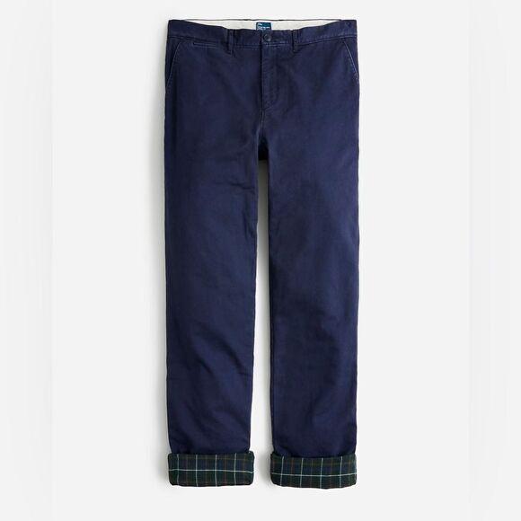 ❤️NWT J. Crew Flannel Lined Pants | 33 x 32 - Picture 4 of 7